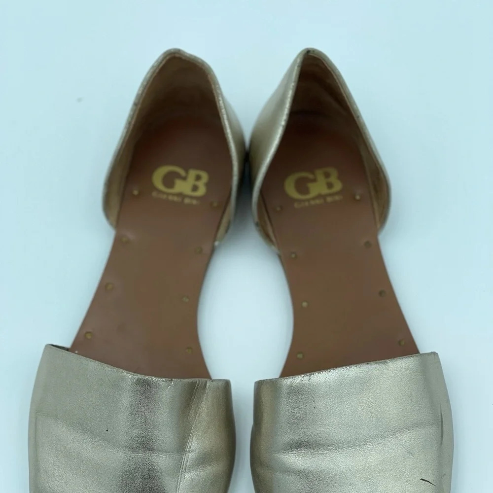 Gianni Bini Women's Gold Slide Sandals Size 9M - Pool Party Collection - Picture 3 of 7